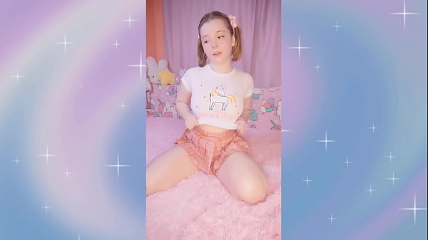 my step daughter plays with a vibrating lollipop and a big dick