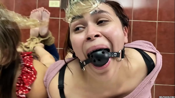 Hogtied Hotties Has Fun Being Two Bound And Gagged Girls In Tight Bondage