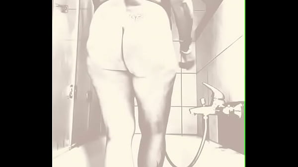 Redhead in the shower