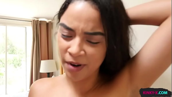 My stepsister rode me like a cowgirl and made me cum right in her mouth - Maya Bijou