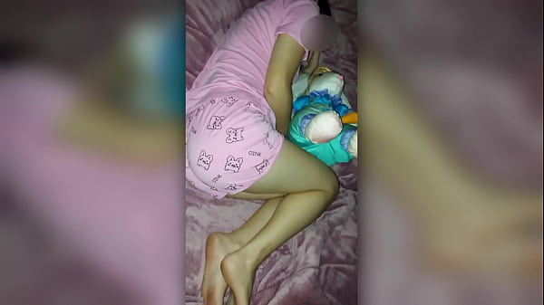 Barely legal stepdaughter is left in the care of her stepfather and the pervert fucks her -  Don't Leave Me Alone with my stepfather, 18 years young