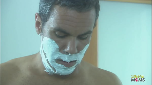 Attractive young blonde with small tits fucked by cowboys big hard dick