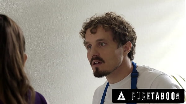 PURE TABOO House Cleaner Alison Rey Flirts With Rich Customer Will Pounder In Front Of Her Husband
