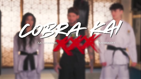 Megan Mistakes Begs For Her Karate Teacher's Hard Cock and a Creampie - Cobra Kai Porn Cosplay Parody Thumbnail