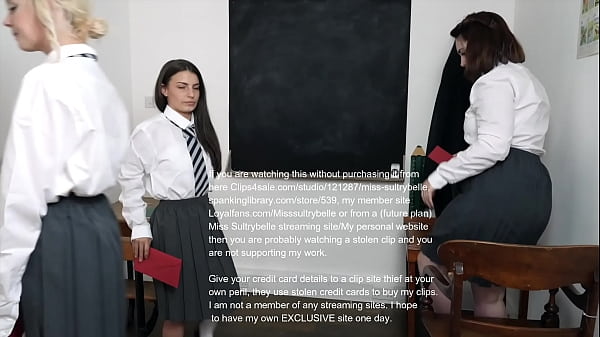 Caned, whipped and strapped.