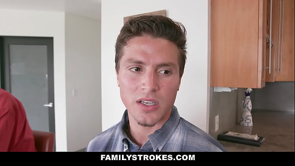 Stepson fucks stepmom front stepdad