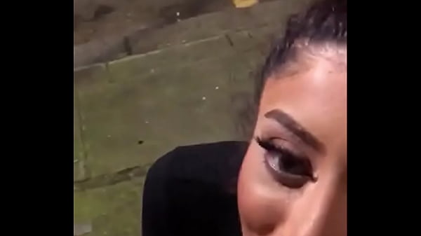 CAUGHT Sucking Dick in the Middle of the Street at Night - Marina Maya