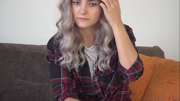 Russian cute babe Tieny masturbates her tight pussy