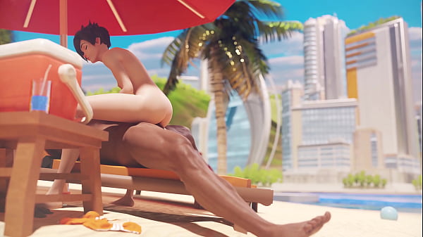 Tracer on the beach