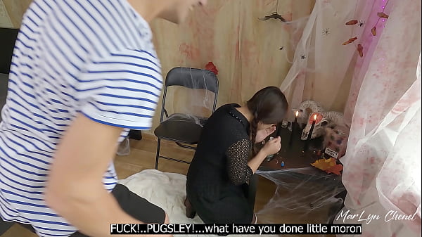 Halloween Cosplay - the Addams Family, Weekdays of Wednesday & Pugsley - MarLyn Chenel