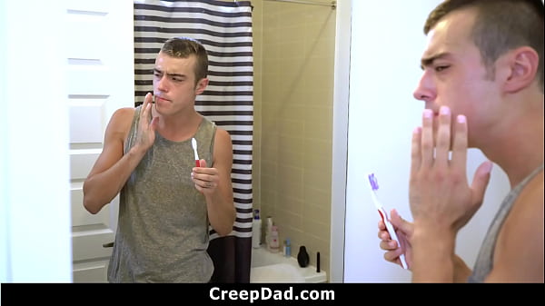 Markus Kage Fingers His Stepson’s Mouth and Then Fucks His Ass – Creepdad