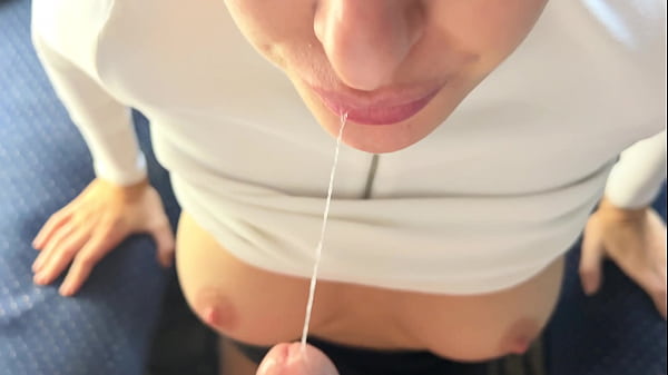 BG. ANAL. On the train. A juicy, big-boobed neighbor in the compartment seduced me and gave me in the ass right on the train. I've never had this before!