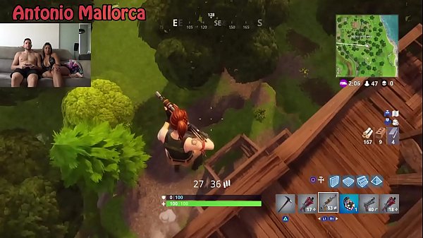 ANAL WITH SUPER BIG ASS BRAZILIAN MILF AFTER PLAYING FORTNITE