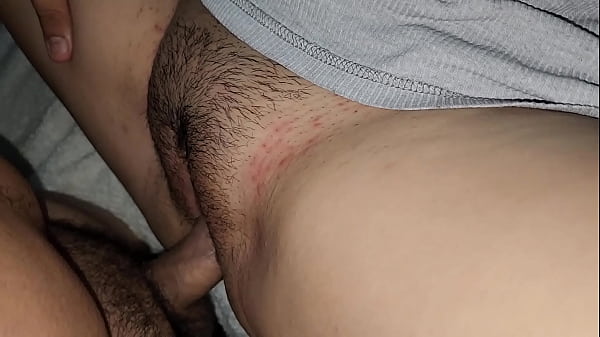 Creampie on my stepsister after watching TV