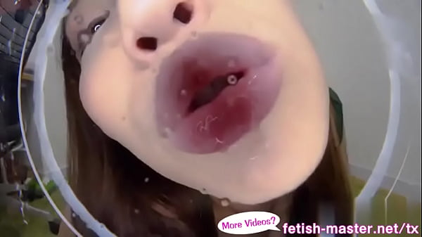 Japanese Asian Tongue Spit Face Nose Licking Sucking Kissing Handjob Fetish - More at fetish-master.net Thumbnail