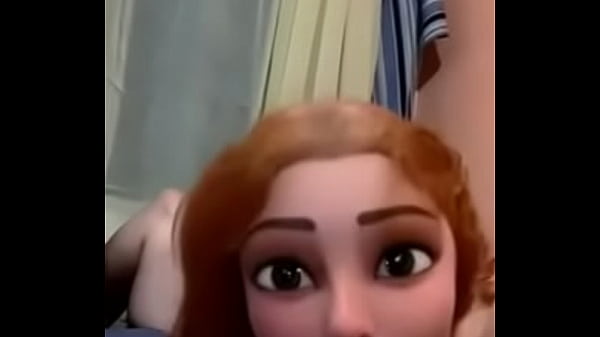 Mi hermana me da unas buenas mamadas con filtro de caricatura