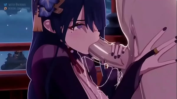 Shogun Raiden sucking cock Thumbnail