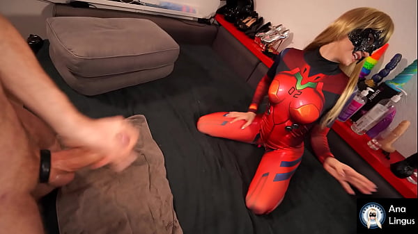 Cosplay teeny slut Takes a Huge cock  in her Ass Mouth and Pussy and squirts befor anal creampie