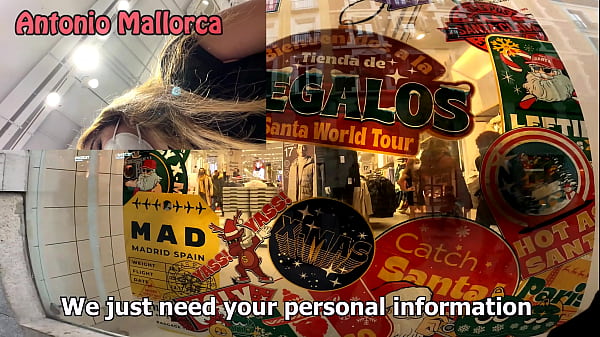 Me Vengo En La Cara De Una Latina Sumisa Y Paseamos Por Las Calles De Madrid