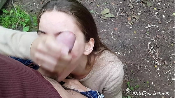 Public ANAL sex in the park with cute student Evelina Darling