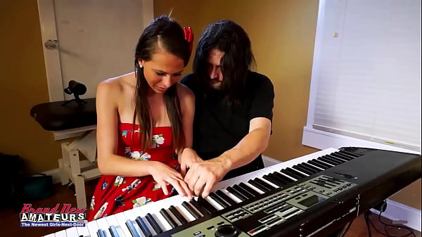 Skinny Brunette Coed Cloe Gets Her Pussy Fucked In Different Positions! Thumbnail