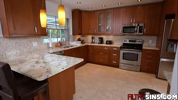 Jay Bangher giving big titted teen Crystal Chase a sensual massage and offers her his big black cock too