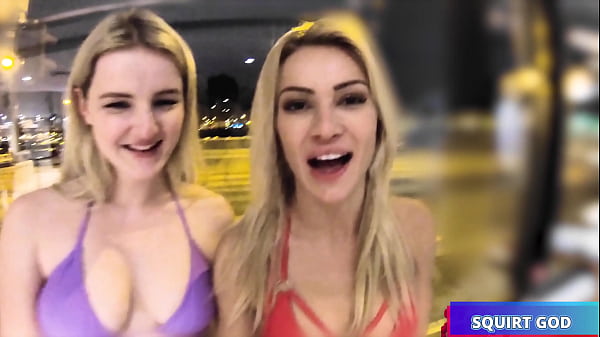 ROUGH SEX MAKES AMALIA DAVIS & SOFI NOIR GUSH GIRL CUM – SQUIRT GOD 4K