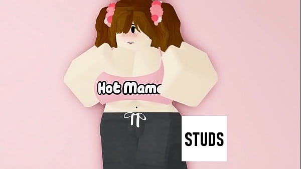STUDS - Brunette step mom MILF shows off in nude photo shoot (ROBLOX PORN/RR34)
