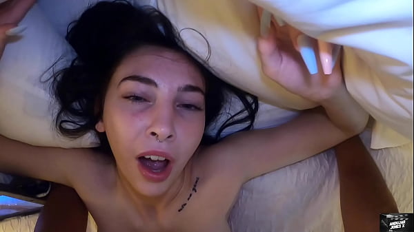 I fucked my neighbor's sexy young hotwife and filled her pussy with cum (POV)
