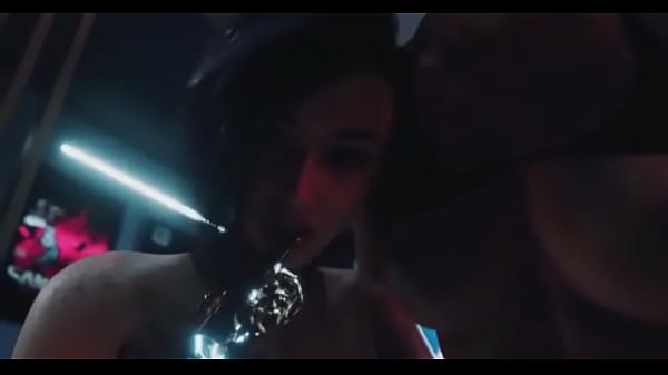 Киберпанк тройничок 3 девушек 3д анимация хентай