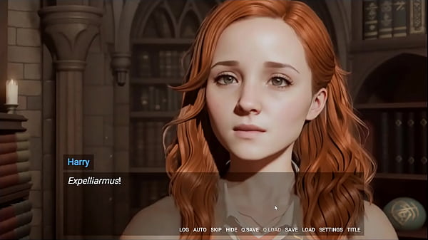 Hogwarts Lewdgacy [ Hentai Game PornPlay Parody ] Harry Potter and Hermione are playing with BDSM forbiden magic lewd spells