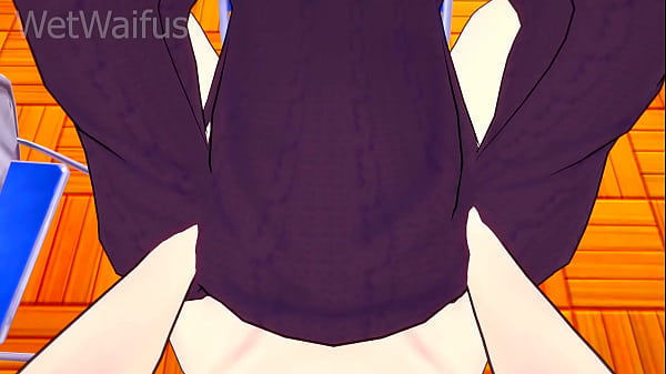 Chizuru gets Horny at the Library then has Sex again in the Bedroom - Rental Girlfriend Hentai Thumbnail