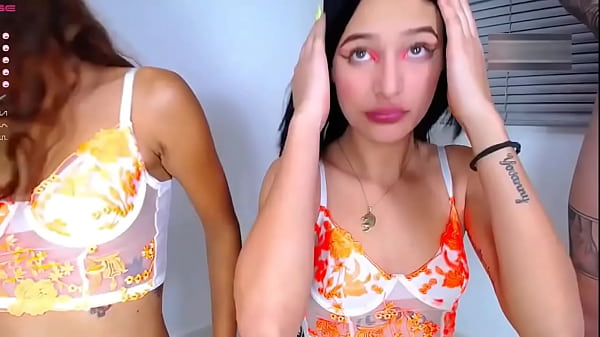 A white whore and a brunette, both teenagers share the cock of two strangers who don't miss the chance to break their fragile throats.