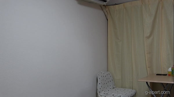 Cute boobs serious Japanese girl stretches in student uniform and then gets naked