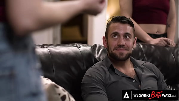 WE SWING BOTH WAYS - Two Naughty Wives Have A Bisexual Orgy With Their Husbands To Save A Divorce