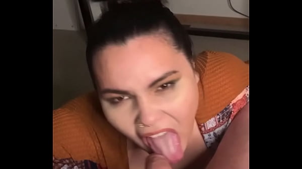 Cum Swallowing Blowjob! Post Orgasm Sucking