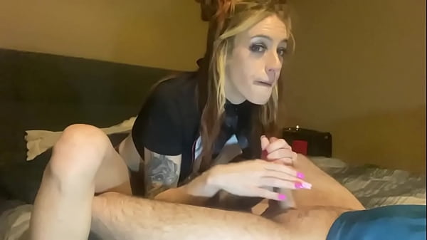 Babyybutt uniformed babe in her schoolgurl outfit giving the best blowjob and receiving a throbbing throat pie