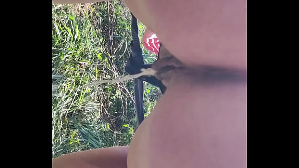 Público amador fazendo xixi