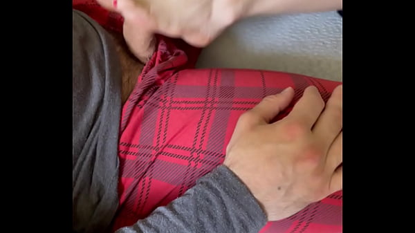 STEPSISTER TEASES MY HUGE DICK WITH HE LONG FEET WHILE WATCHING MOVIES AND LOTS OF CUM Thumbnail