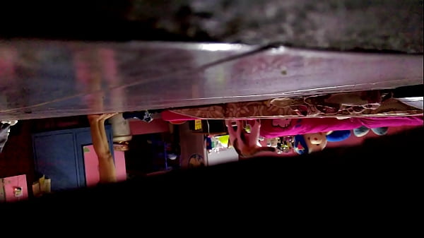 Filming the slut in the next room. Thumbnail