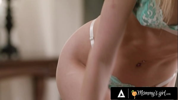 MOMMY'S GIRL - Hot MILFs Reagan Foxx & Kenzie Taylor Tag Team Stepbae Demi Hawks During An Oral