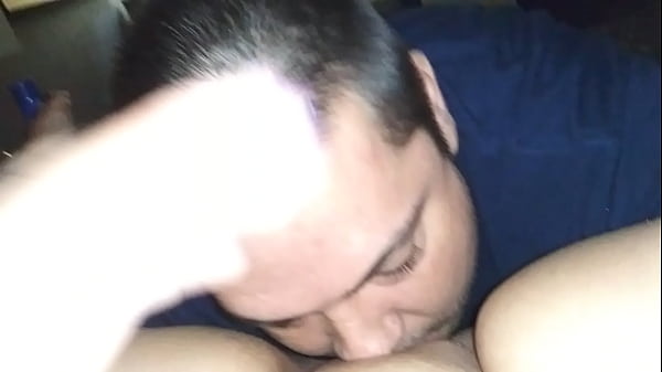 Fat guy licks fat juicy pussy