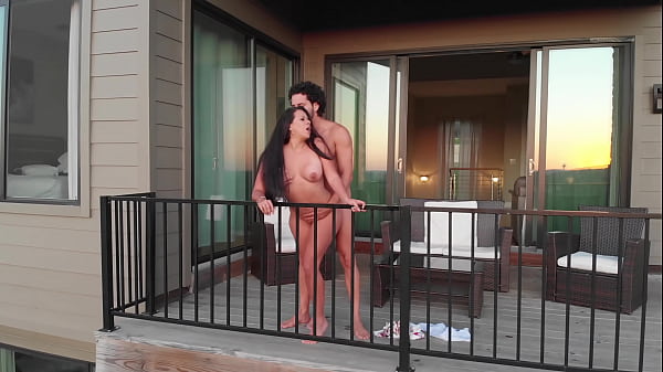 Fucking and enjoying the view