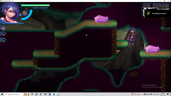 Future Fragments forest level path 5 and hentai scene