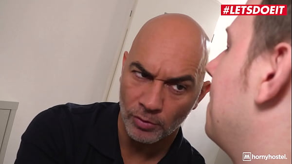 HORNYHOSTEL - (Katarina Rina, Christian Clay) - Big Tits Teen Caught Masturbating And Fucked By Horny Security Guard