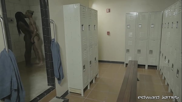 EdwardJames: Twink Zae gets his ass demolished by Robbie Dashs long BBC in the locker room