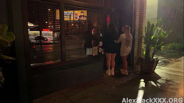 Violet Myers & Hayley Davies picked up a lucky guy to share