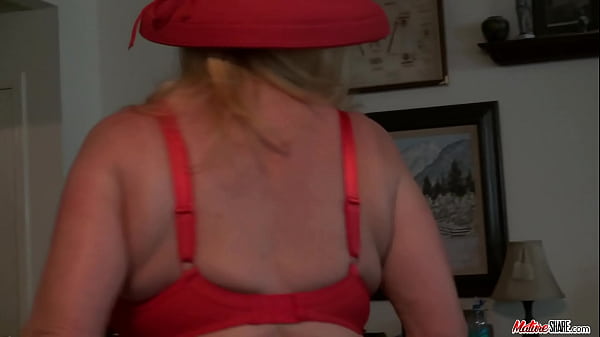 Granny in red lingerie, full fantasy casting couch scenes
