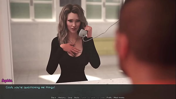 A Wife And StepMother (AWAM) #18b - Visiting Prisoner - 3D game, HD porn, 1080p