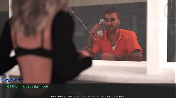 A Wife And StepMother (AWAM) #18b - Visiting Prisoner - 3D game, HD porn, 1080p